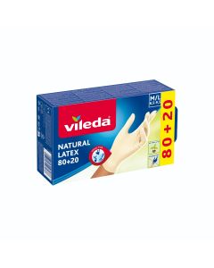 Ձեռնոցներ Վիլեդա, մեկանգամյա оգտագործման, լատեքս, փոքր, 100 հատ
