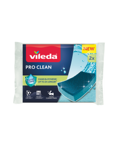 Vileda ProClean մաքրող սպունգեր, միջին հաստության, 2 հատ