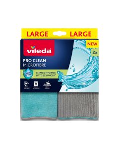Vileda ProClean միկրոֆիբրե մաքրող լաթեր, 2 հատ