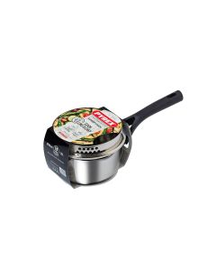 Ковш  с крышкой 1,5л, стальной Пайрекс