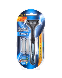 Бритва Wilkinson, Xtreme 3, Flex system, 5 в 1