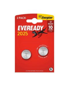 Eveready 2025 Լիթիումային մարտկոցներ, 2 հատ