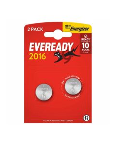 Eveready 2016 Լիթիումային մարտկոցներ, 2 հատ