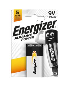 Щелочные батарейки Энерджайзер, Alkaline Power, 9V