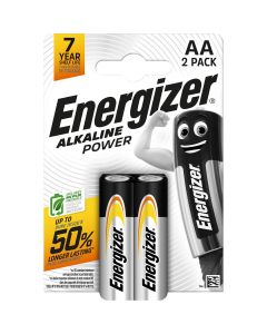 Щелочные батарейки Энерджайзер, Alkaline Power, AA, 2 шт