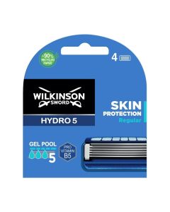 Сменные кассеты для бритв Wilkinson Sword Hydro 5 Skin Protection, мужской, 4 шт