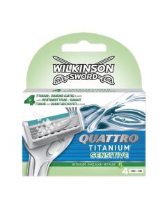 Schick / Quattro Titanium Sensitive Сменные кассеты