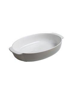 Օվալաձև մոխրագույն  կերամիկական ձևաման Փայրեքս, 30 սմ