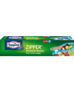 ZIP-пакеты Toppits (3л / 8 шт)