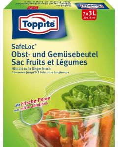 Пакеты для овощей Toppits Ziploc, 7 шт.